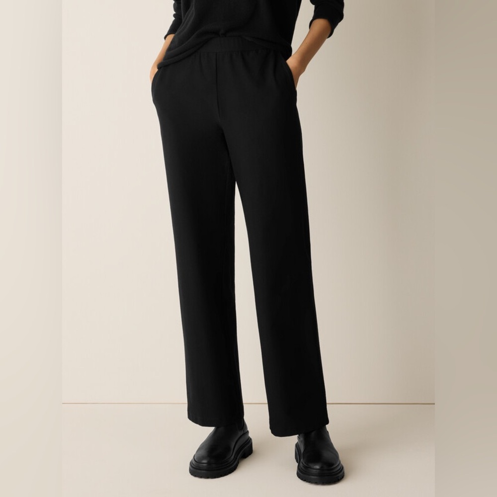 Eileen Fisher Washable Stretch Crepe Pant